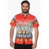 Chemise Banned Clothing Palm Springs Shirt Rust