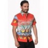 Chemise Banned Clothing Palm Springs Shirt Rust