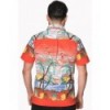 Chemise Banned Clothing Palm Springs Shirt Rust