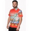 Chemise Banned Clothing Palm Springs Shirt Rust