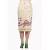 Jupe Banned Clothing Hold Tight Pencil Skirt Custard