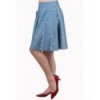 Jupe Banned Clothing Sweet Talker Skirt Alaska Bleu