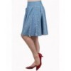 Jupe Banned Clothing Sweet Talker Skirt Alaska Bleu