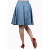 Jupe Banned Clothing Sweet Talker Skirt Alaska Bleu