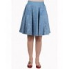 Jupe Banned Clothing Sweet Talker Skirt Alaska Bleu