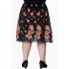 Jupe Banned Clothing Dark Moon Skirt Plus Noir