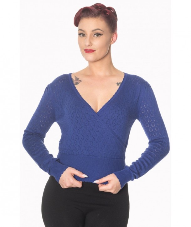 Top Banned Clothing Basic Instinct Royal Bleu