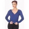 Top Banned Clothing Basic Instinct Royal Bleu