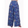 Pantalon Banned Clothing Made Of Wonder Trousers Bleu