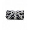 Porte Monnaie Banned Clothing Glow In The Dark Skeleton Wallet Noir