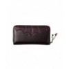 Porte Monnaie Banned Clothing Salem Wallet Noir/Violet