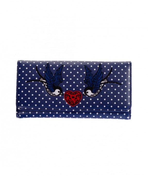 Porte Monnaie Banned Clothing Now Or Never Wallet Navy