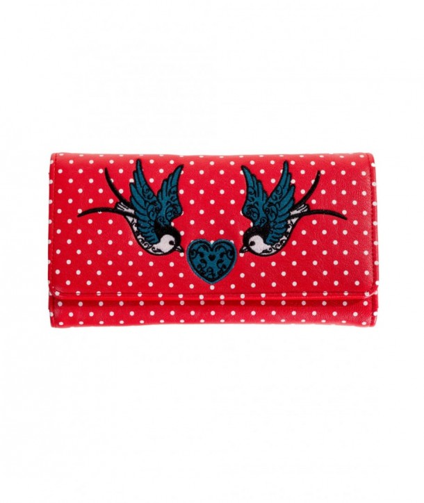 Porte Monnaie Banned Clothing Now Or Never Wallet Rouge