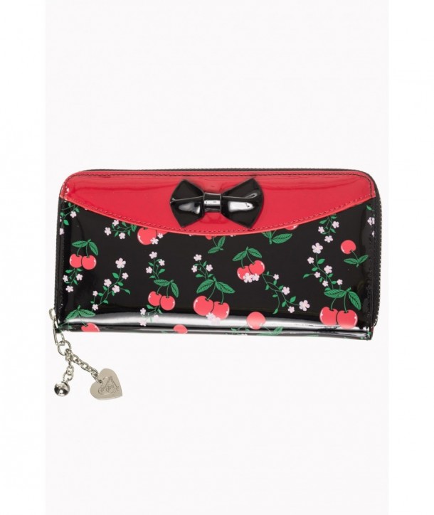 Porte Monnaie Banned Clothing New Romantics Wallet Rouge/Noir