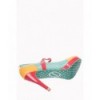 Chaussures Banned Clothing Mary Jane Aqua/Amber