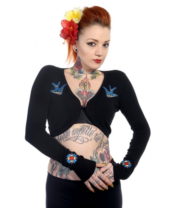 Promotion Boleros Banned Clothing Swallows Bolero