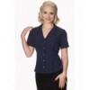 Chemise Banned Clothing Blouz Night Blue