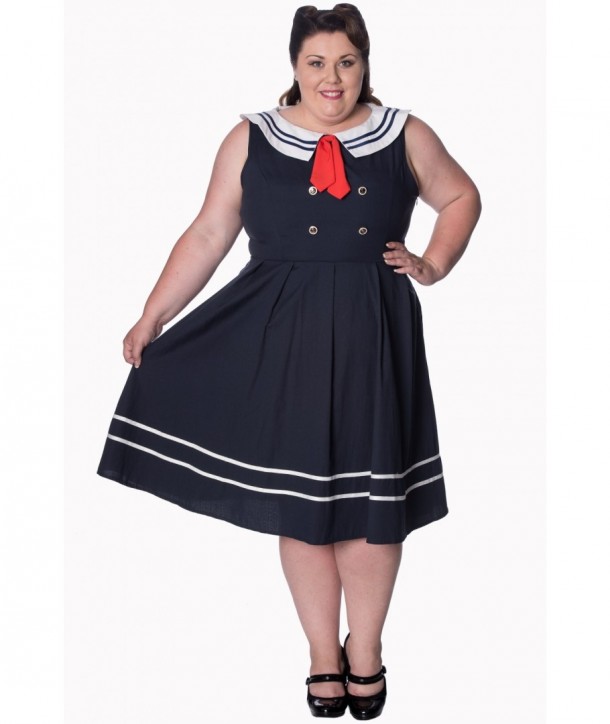 Robe Grande Taille Banned Clothing Aquarius