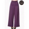 Pantalon Banned Clothing Hidden Away Aubergine