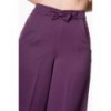 Pantalon Banned Clothing Hidden Away Aubergine