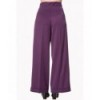 Pantalon Banned Clothing Hidden Away Aubergine