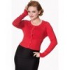 Cardigan Banned Clothing Dolly Red