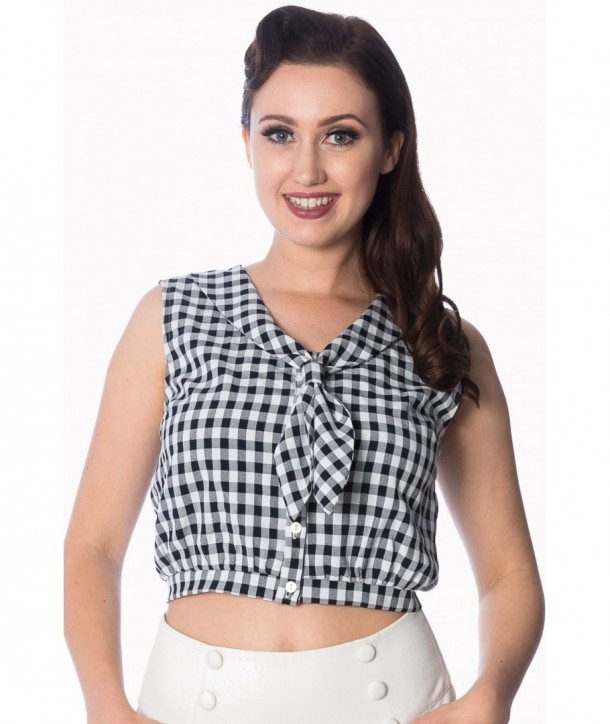 Chemise Blouse Banned Clothing Summer Breeze Tie