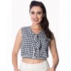 Chemise Blouse Banned Clothing Summer Breeze Tie