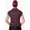 Chemise Banned Clothing Mimi Bordeaux