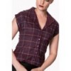 Chemise Banned Clothing Mimi Bordeaux