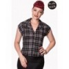 Chemise Banned Clothing Poppy Black