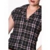 Chemise Banned Clothing Poppy Black