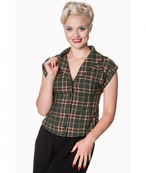 Chemise Banned Clothing Poppy Green