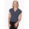 Chemise Banned Clothing Lovely Day Navy