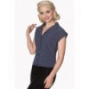 Chemise Banned Clothing Lovely Day Navy