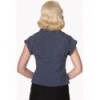 Chemise Banned Clothing Lovely Day Navy