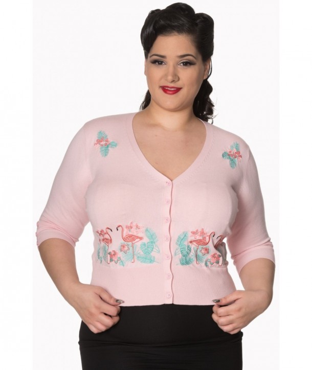 Cardigan Banned Clothing Face To Face Pink