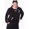 Cardigan Grande Taille Banned Clothing Flamingo