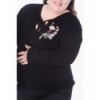 Cardigan Grande Taille Banned Clothing Flamingo