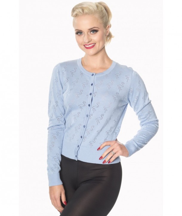 Cardigan Banned Clothing Goddess Blue