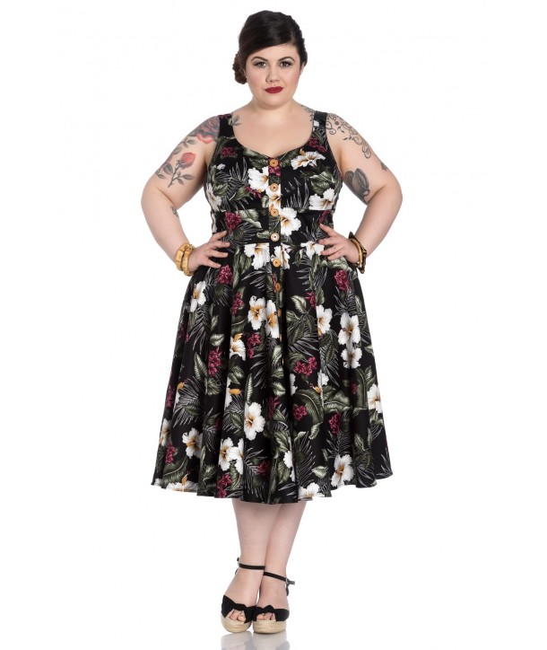 Robe Hell Bunny TAHITI 50'S