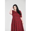 Robe Grande Taille Hell Bunny IRVINE 50'S
