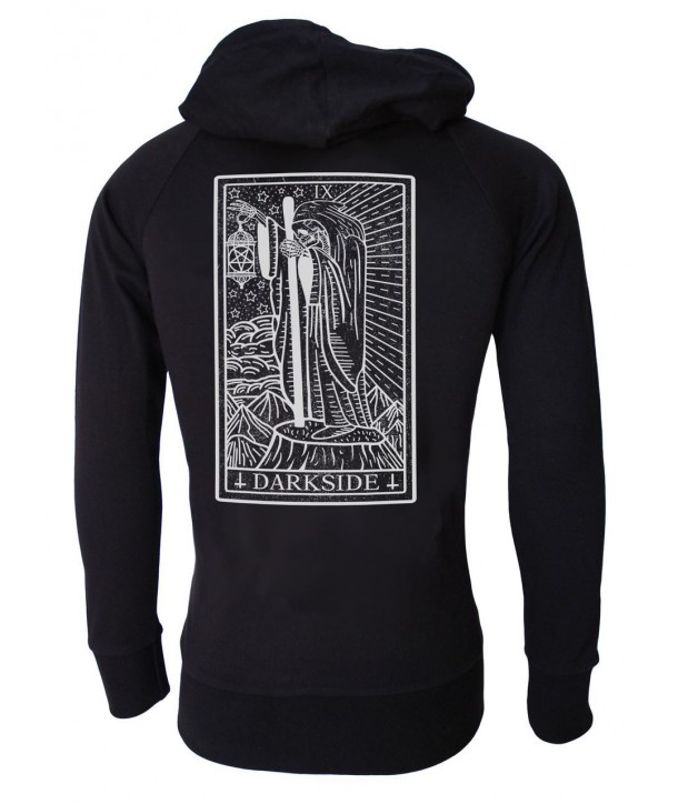 Sweat Shirt Veste Darkside Clothing Homme Baphomet