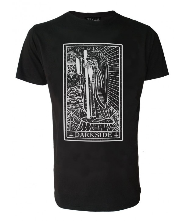 Tee Shirt Darkside Clothing Homme Hermit Tarot Card