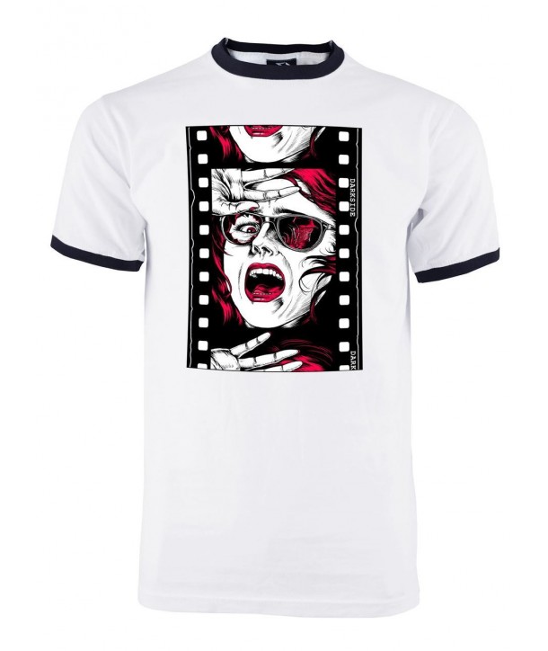 Tee Shirt Darkside Clothing Homme Horror Film Reel