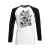 Tee Shirt Darkside Clothing Homme Leopard Black White