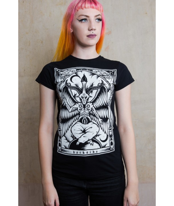 Tee Shirt Darkside Femme Baphomet