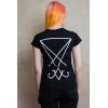 Tee Shirt Darkside Femme Baphomet