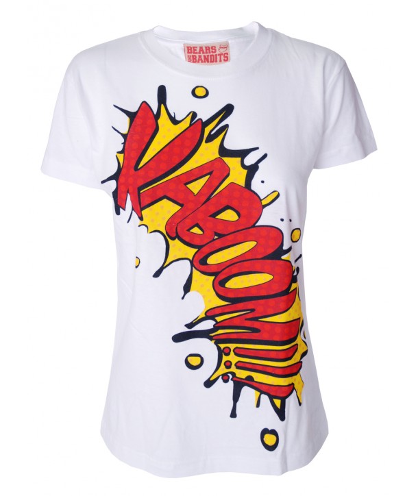 Tee Shirt Darkside Cartoon Slogan Kaboom