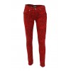 Slim Darkside Clothing Red Leopard